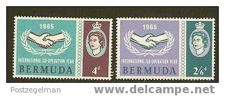 BERMUDA 1965 MNH Stamp(s) Int. Co-op. 188-189 #5930 - Other & Unclassified