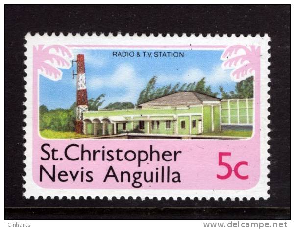 CHRISTOPHER NEVIS ANGUILLA - 1978 5c DEFINITIVE STAMP FINE MNH ** - St.Cristopher-Nevis & Anguilla (...-1980)