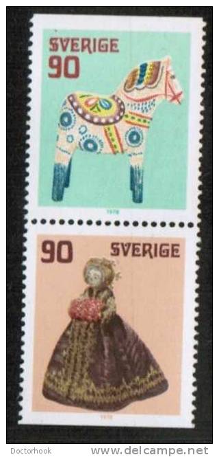 SWEDEN   Scott #  1265-70**  VF MINT NH - Unused Stamps