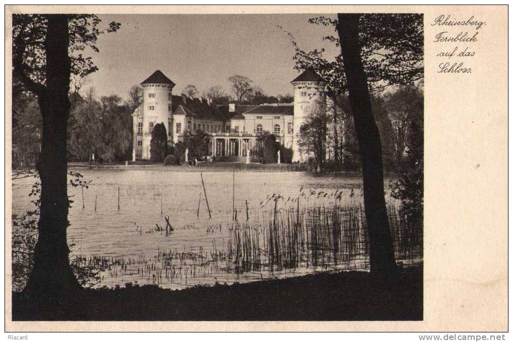 12909    Germania,   Rheinsberg,  Fernblick  Auf Das Schloss,  VG  1939 - Rheinsberg