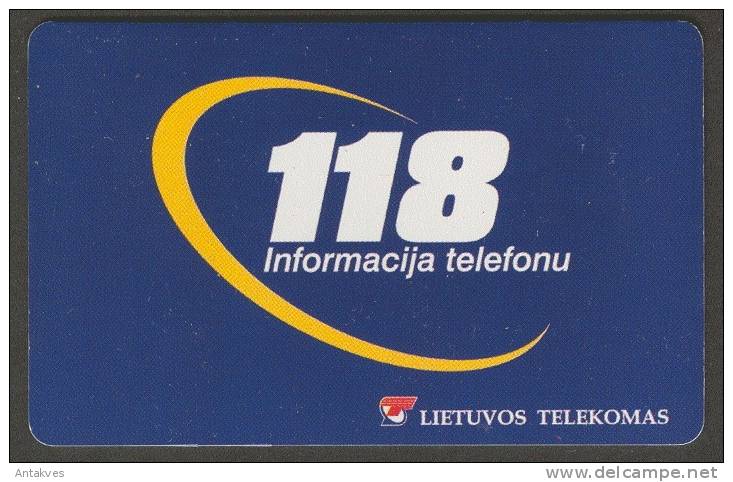 Lithuania CHIP Phonecarte 118 - Lituania