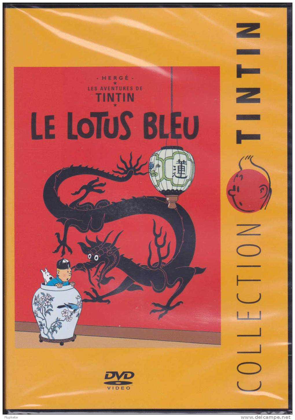Dvd Zone 2 Le Lotus Bleu Collection Tintin Version Française Neuf Et Scellé Avec Livret Tout Savoir 01 Citel Vidéo 2010 - Action, Aventure