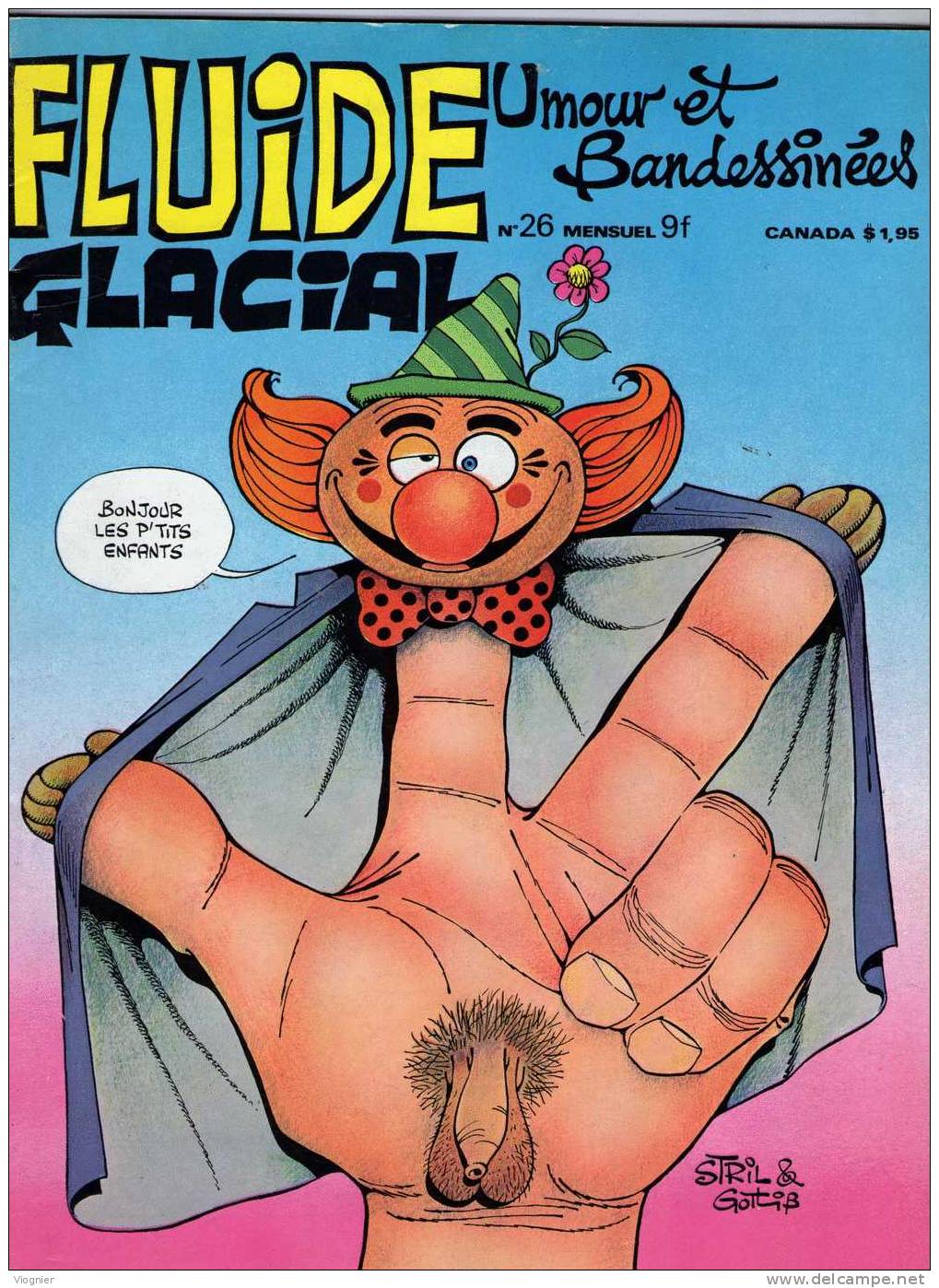 FLUIDE GLACIAL  N° 26     Mai  1978 - Fluide Glacial