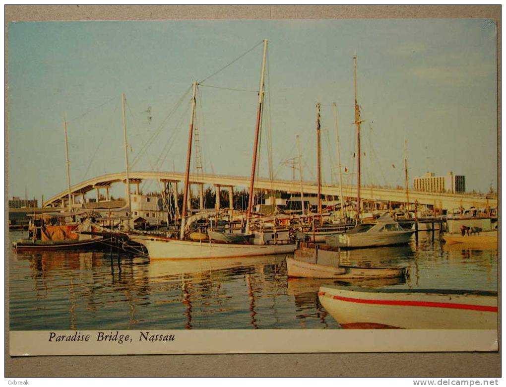 Bahamas, Paradise Bridge, Nassau, Brücke Bridge Pont - Bahamas