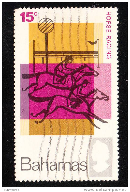 Bahamas 1968 Horse Racing 15c Used - 1963-1973 Autonomia Interna