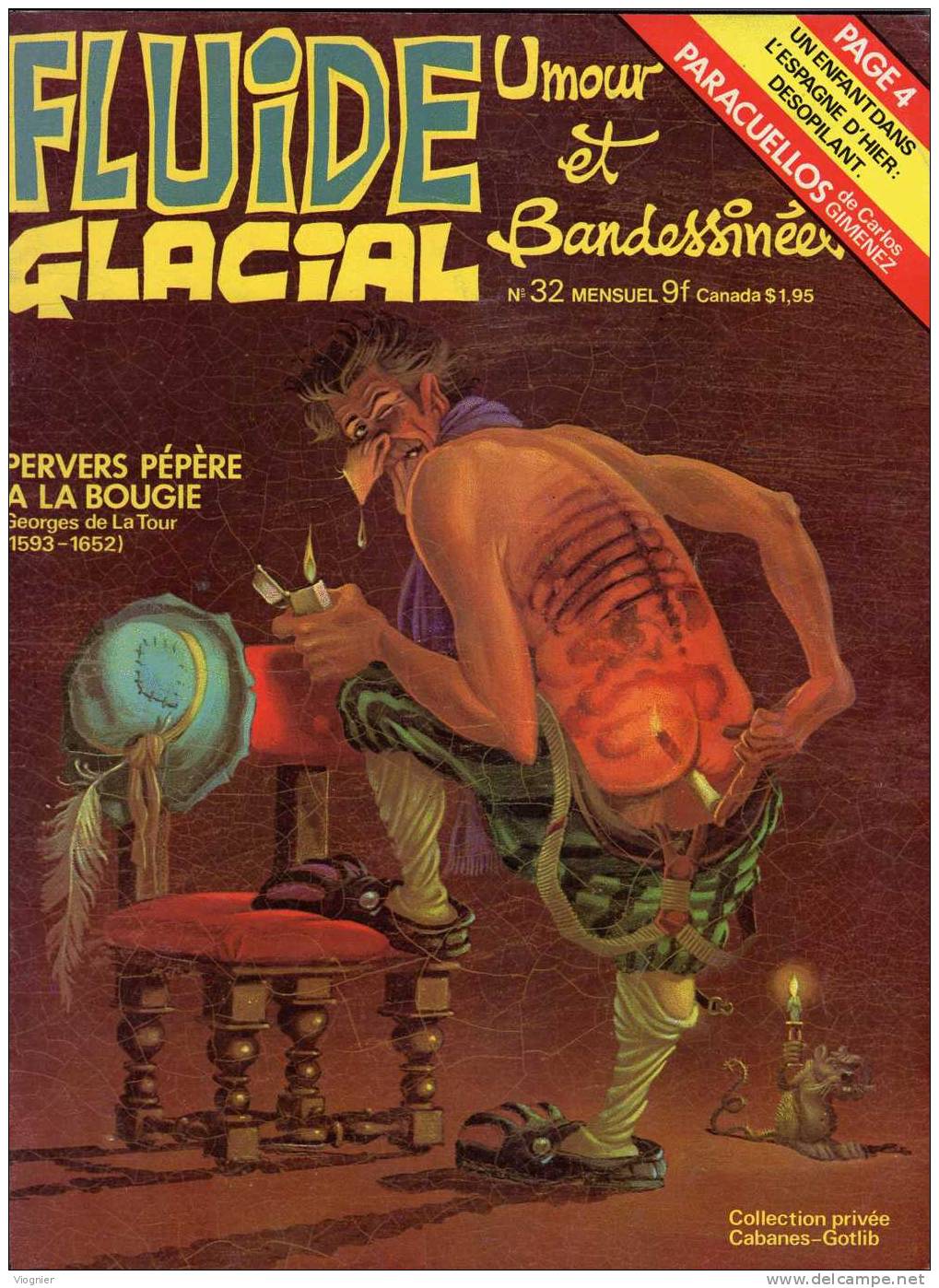 FLUIDE GLACIAL   N° 32      Janvier 1979 - Fluide Glacial