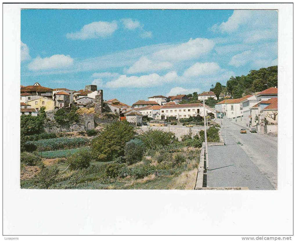 Portugal Cor 10949 – VINHAIS - ENTRADA LESTE OLD CARS AUTOMOBILES VOITURES OLD BUS - Bragança