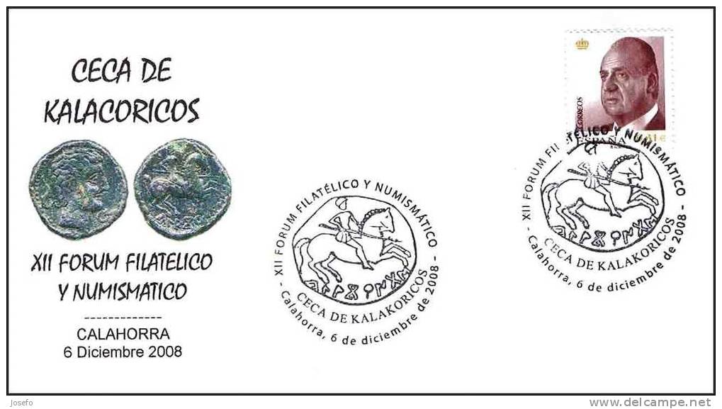 Ceca De KALACORICOS. Forum Filatelico Y Numismatico. Calahorra 2008. La Rioja - Coins