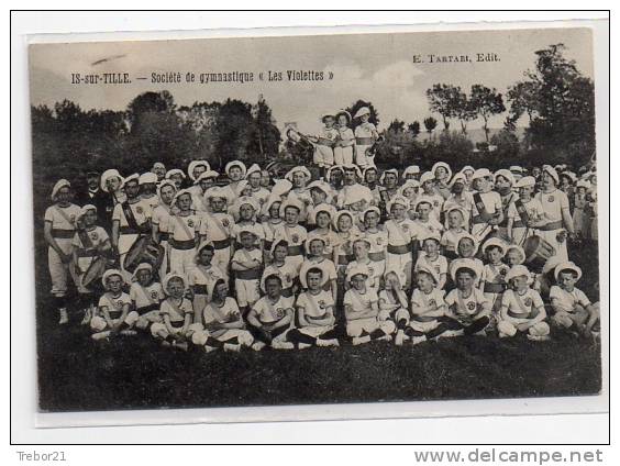 IS-SUR-TILLE - Société De Gymnastique " LES VIOLETTES " - Is Sur Tille