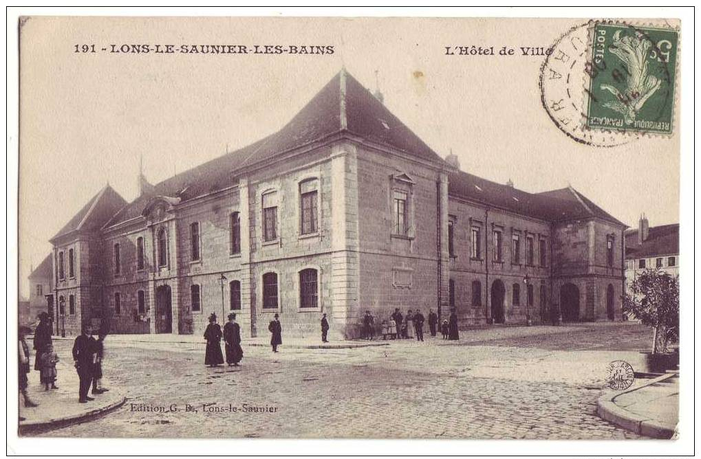 HOTEL DE VILLE - Lons Le Saunier