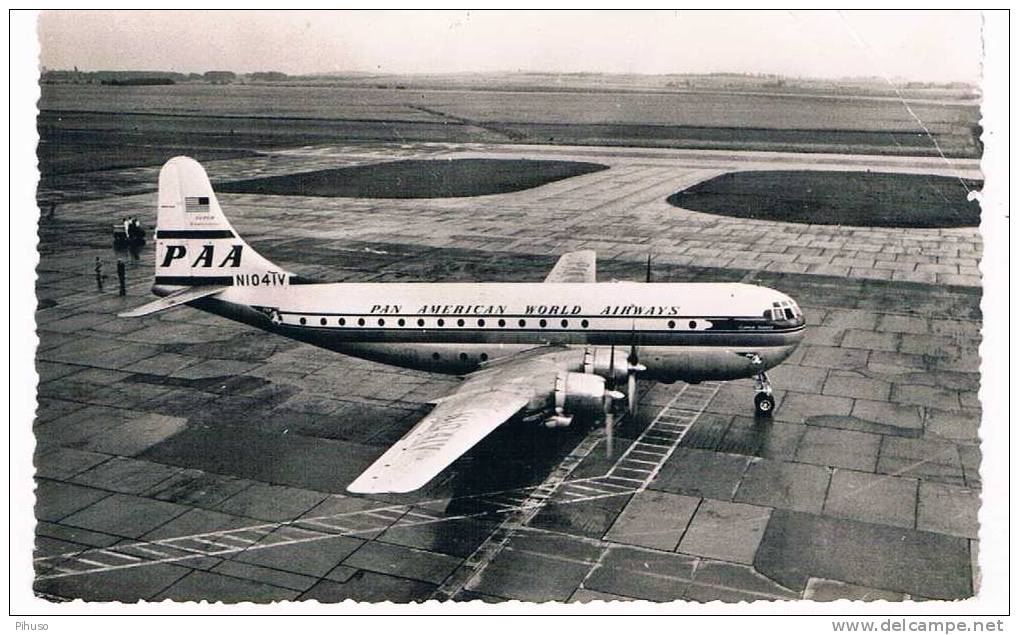 VT165     SUPER STRATOCRUISER ( P.A.A.) At MELSENBROEK AIRPORT - Aerodromes