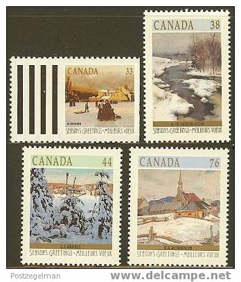 CANADA 1989 MNH Stamp(s) Christmas 1153-1156  #5861 - Christmas