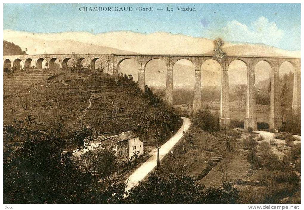 CHAMBORIGAUD (Gard) Le  Viaduc - Chamborigaud