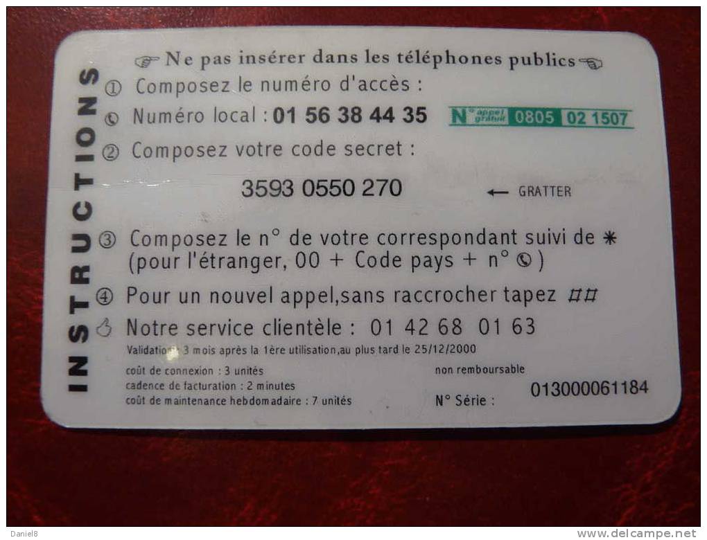 TELECARTE PREPAYEE DIVERSE   L16 - Altri & Non Classificati