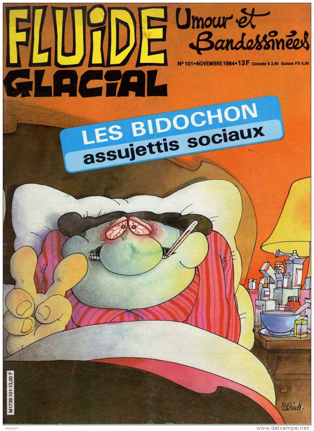 FLUIDE GLACIAL   N° 101        Octobre   1984 - Fluide Glacial