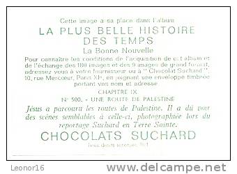 SUCHARD  -   ** IMAGE N° 500 ** LA PLUS BELLE HISTOIRE DES TEMPS - LA BONNE NOUVELLE  " De 1961 - Suchard