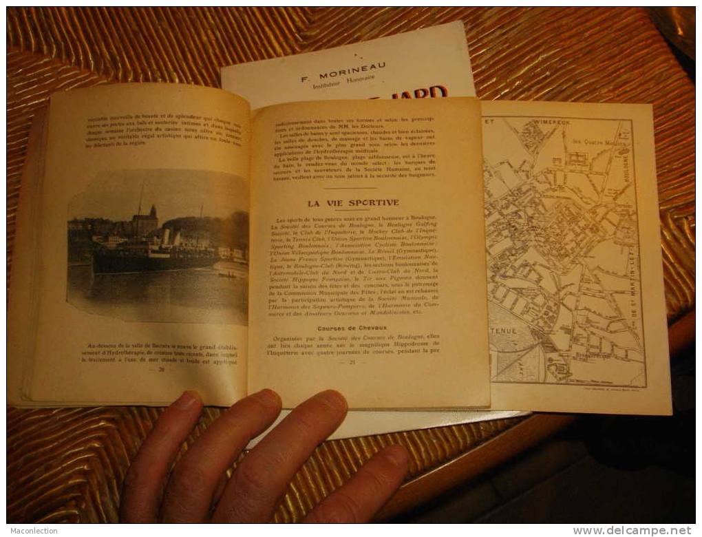 Guide Touristique Boulogne Sur Mer Vers 1915.20 - Picardie - Nord-Pas-de-Calais