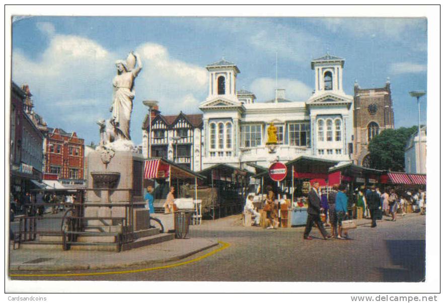 Kingston-Upon-Thames 1968 - The Market Place - Surrey