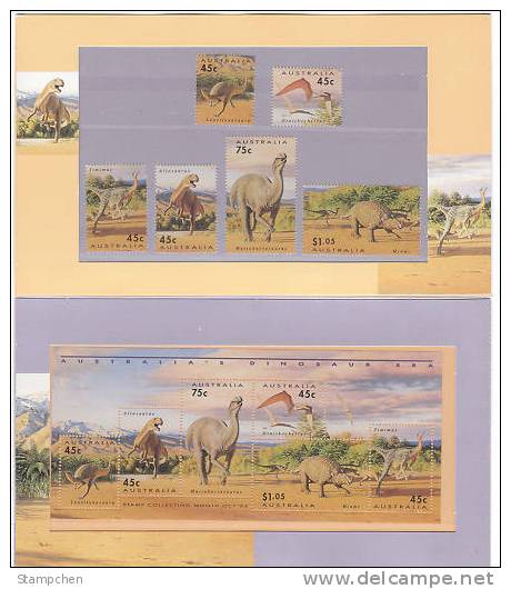 Post Office Pack -Australia 1993 Dinosaur Era Stamps & S/s - Ungebraucht