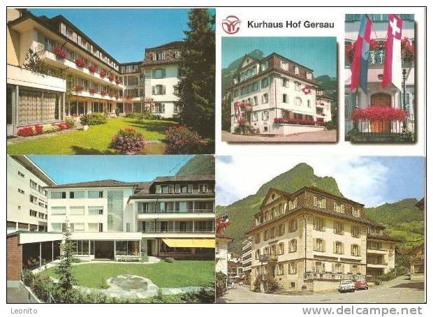 Kurhaus Hof Gersau 7 Ansichtskarten Ab 1970 - Gersau