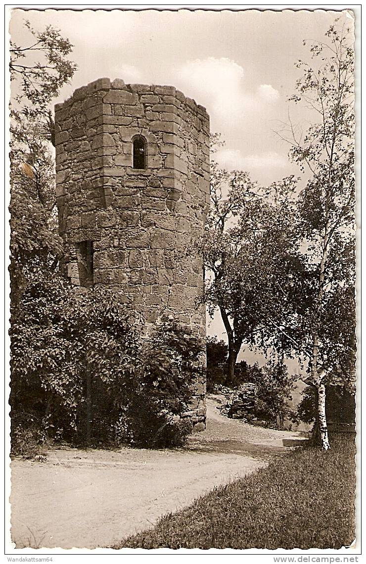 AK 18 WEINSBERG An Der Weibertreu Achteckiger Turm 22. 3. 62.-18 (14a) WENSBERG (WÜRTT) WEINBAU.JUST.KERNERHAUS BURG WE - Heilbronn