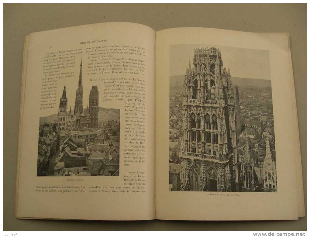 Touring Club De France - 1901 -A LA FRANCE -   SITES Et MONUMENTS - HAUTE NORMANDIE Seine Inférieure - Eure - Normandië