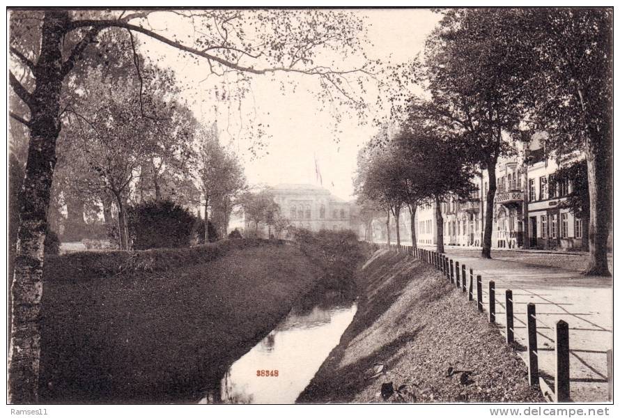 AK Güstrow - Friedrich-Franz-Str. Und Gymnasium 1914 - Guestrow