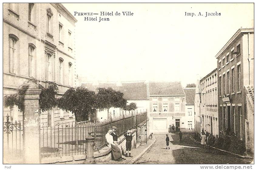 Perwez : Hôtel De Ville ---Hôtel Jean - Perwez