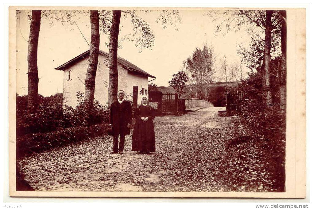 Photo Grand Format 44 VERTOU  ( Saint - Fiacre  La Sèvre ) - Le Pont De La Ramée 1889 - Anciennes (Av. 1900)