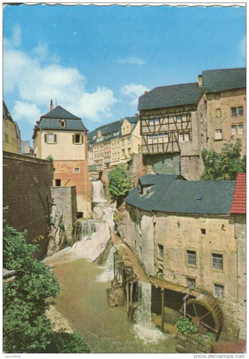 Germany - Saarburg Bez. Trier - Wasserfall - 1960s Unused Postcard [P2324] - Saarburg