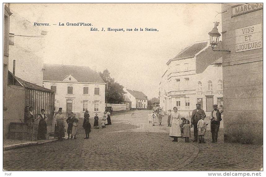 Perwez : La Grand'Place ----1907 - Perwez