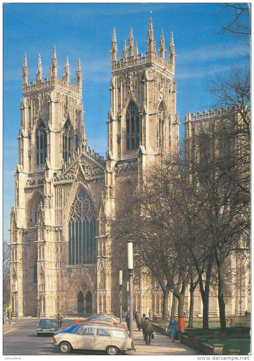 Britain - United Kingdom - York Minster, West Front - Unused Postcard [P2329] - York