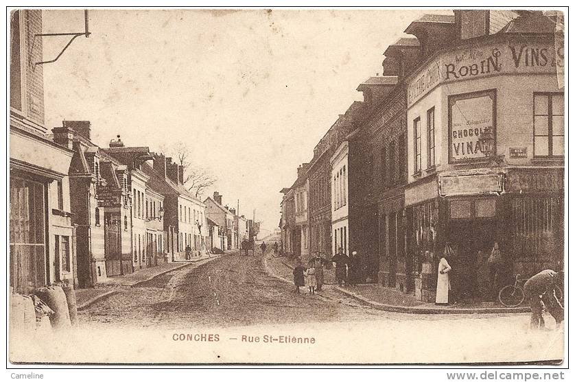 27 . CONCHES . Rue Saint Etienne - Conches-en-Ouche