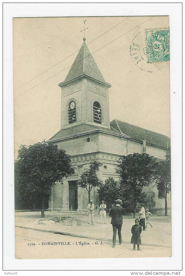 ROMAINVILLE - L'Eglise - Romainville