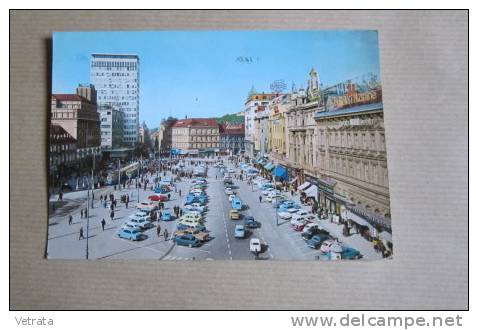 Carte Postale Affranchie : Zagreb, Place De La République, 1964 - Yougoslavie