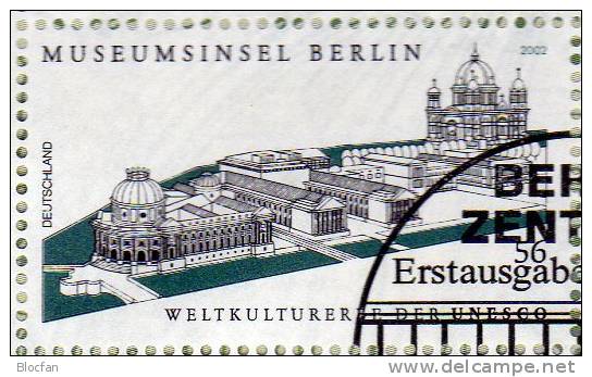 Museumsinsel Berlin Deutschland Numisblatt NB4/2002 Mit 2274 Im 10-KB SST 45€ Bodemuseum Bf Document Sheetlet Of Germany - Commemorations