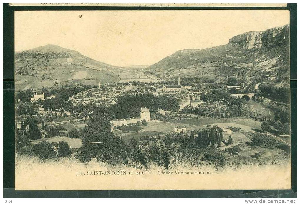 Saint Antonin - Grande Vue Panoramique   Gu67 - Saint Antonin Noble Val