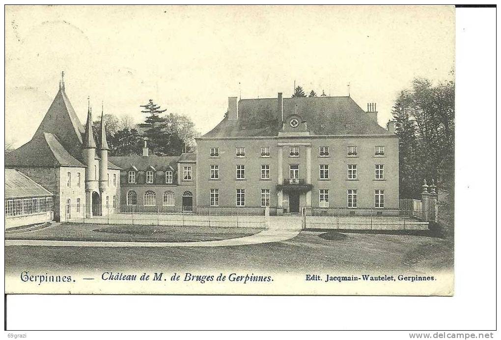 Gerpinnes Chateau De M. De Bruges De Gerpinnes - Gerpinnes