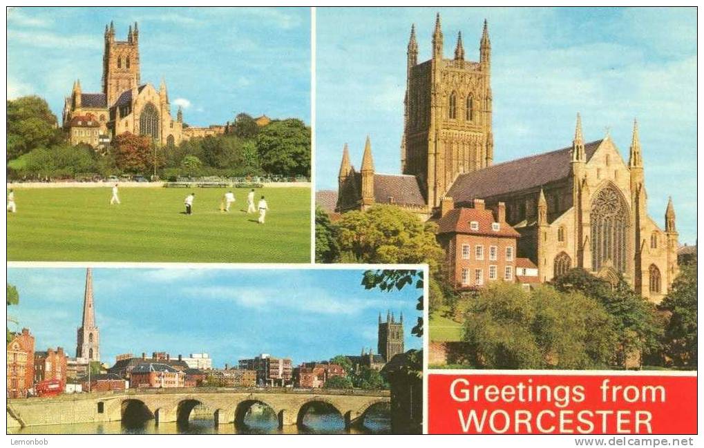 Britain - United Kingdom - Greetings From Worcester - Unused Postcard [P2335] - Autres & Non Classés