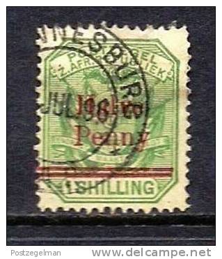 SOUTH AFRICA TRANSVAAL 1893 Used Stamp Vurtheim Overprint 2 1/2d On 1sh Nr. 33 - Transvaal (1870-1909)