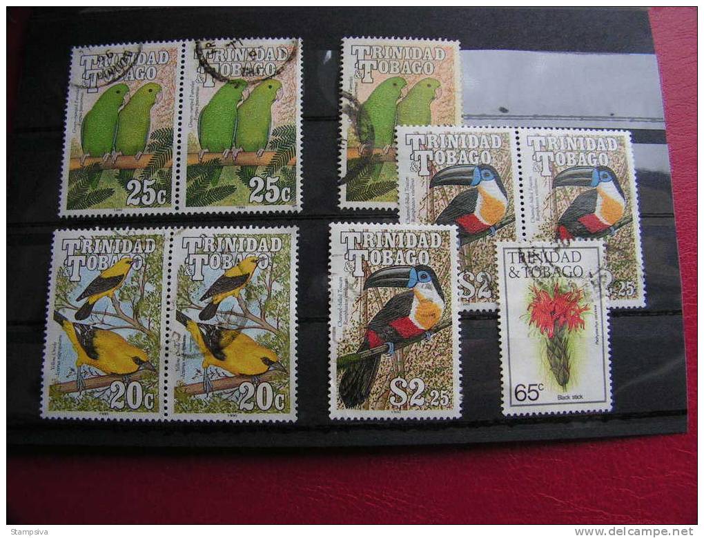 == Trinidad Tobaggo , Modern Lot  Birds.. - Trinidad & Tobago (1962-...)