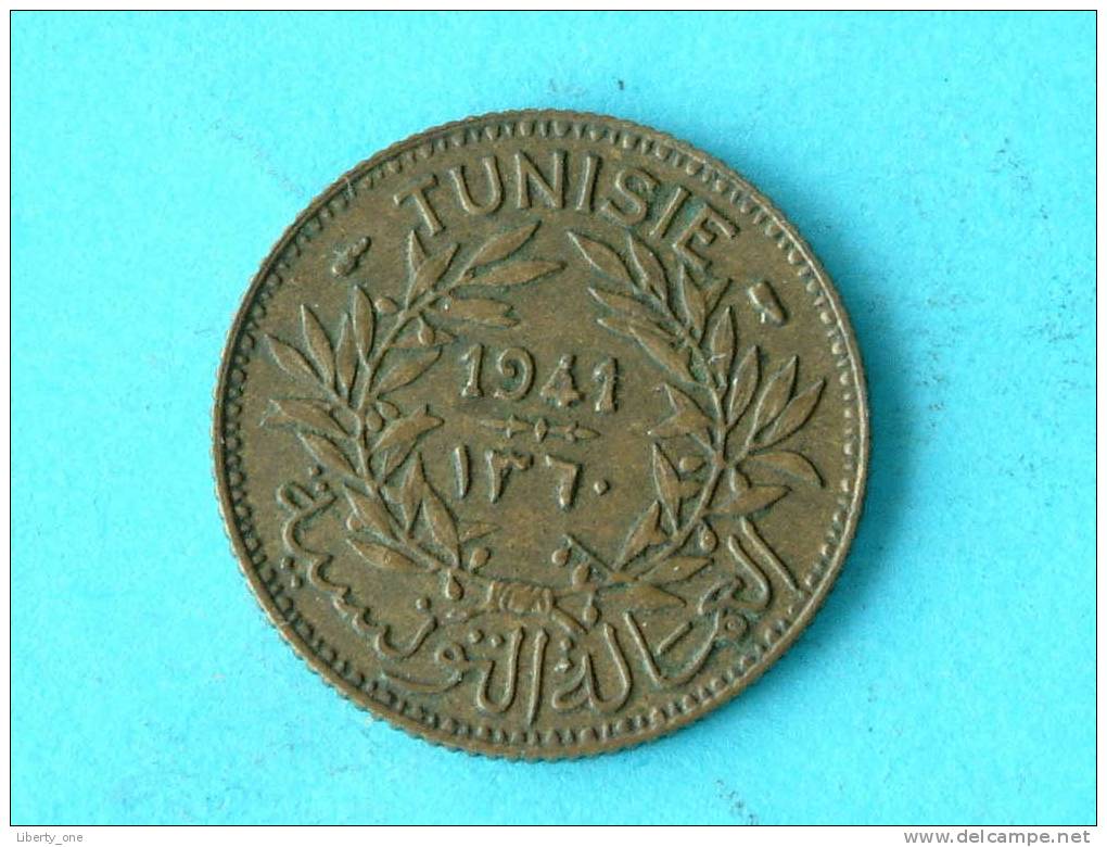 1941 - 1 FRANC BON POUR / KM 247 ( For Grade, Please See Photo ) !! - Tunisie