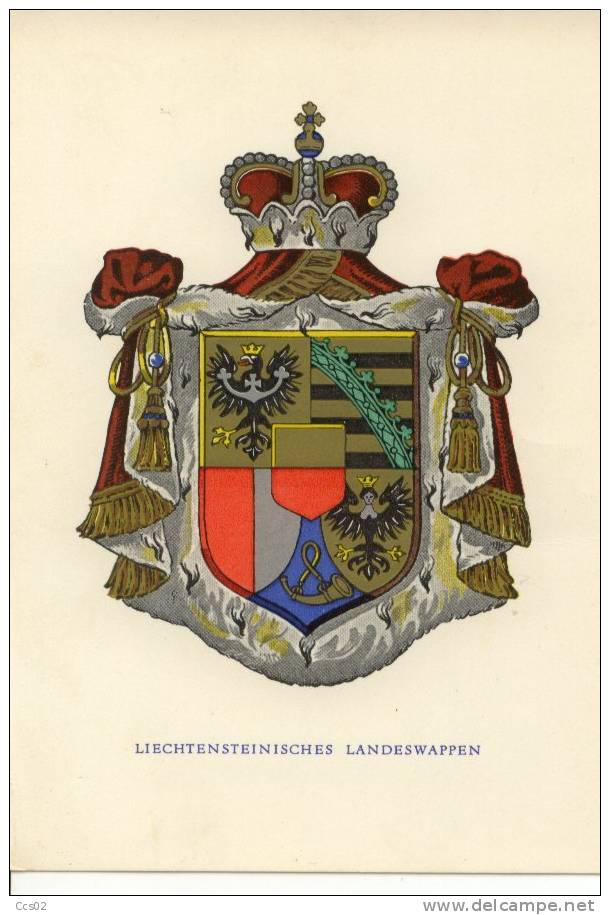 Liechtensteinisches Landeswappen - Liechtenstein