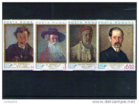 1972 TABLEAUX  MNH  YV = 2707/2710  3.75 EURO - Ungebraucht