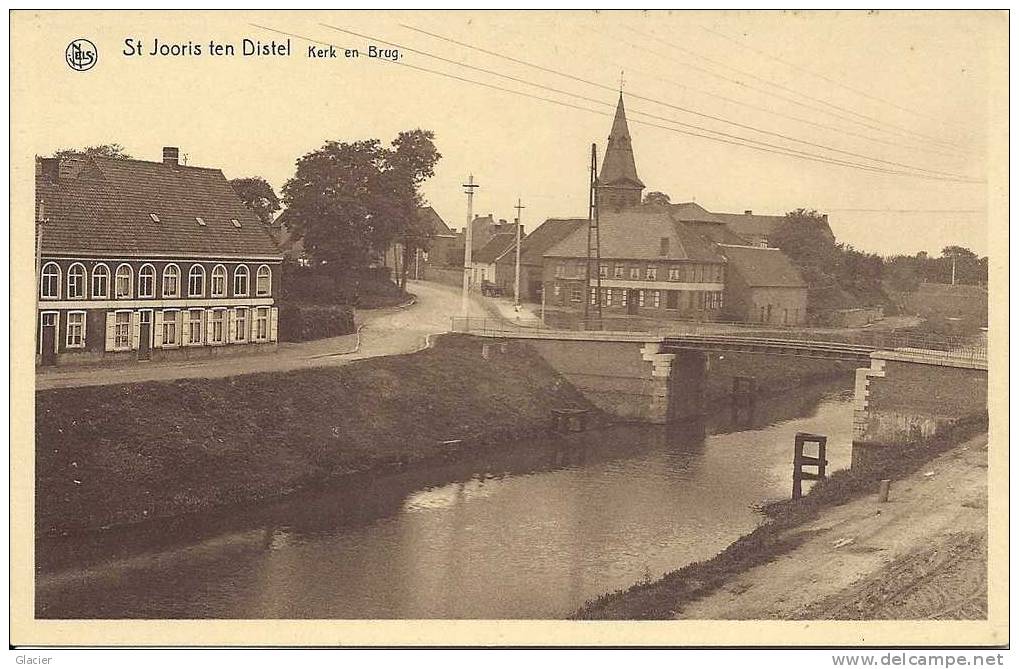 ST JORIS TEN DISTEL - Kerk En Brug - Foto M. Hooft, Knesselare - Beernem