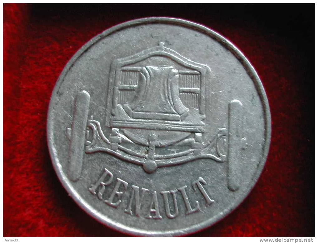 NECESSITE 5 CENTIMES ALUMINIUM USINES RENAULT ( BOULOGNE BILLANCOURT) - Monétaires / De Nécessité