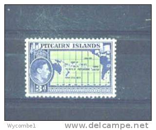 PITCAIRN ISLANDS - 1940  George VI  3d  MM - Pitcairn