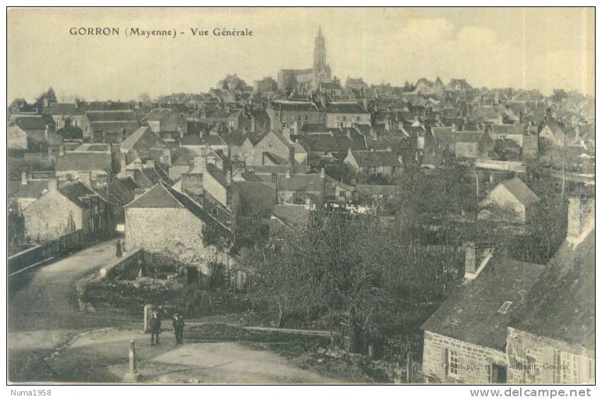 53 MAYENNE GORRON VUE GENERALE - Gorron