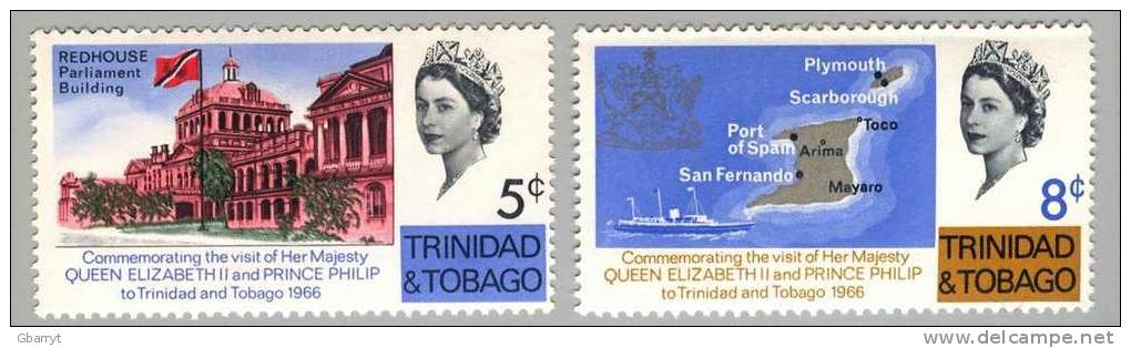 Trinidad And Tobago Scott # 119 - 120 MNH VF...................................G60 - Trinité & Tobago (1962-...)