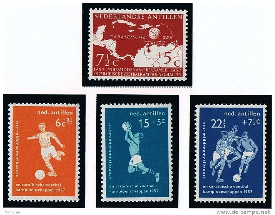 Neth. Antillen 1957  Footbal Championship  MNH ** - Curacao, Netherlands Antilles, Aruba